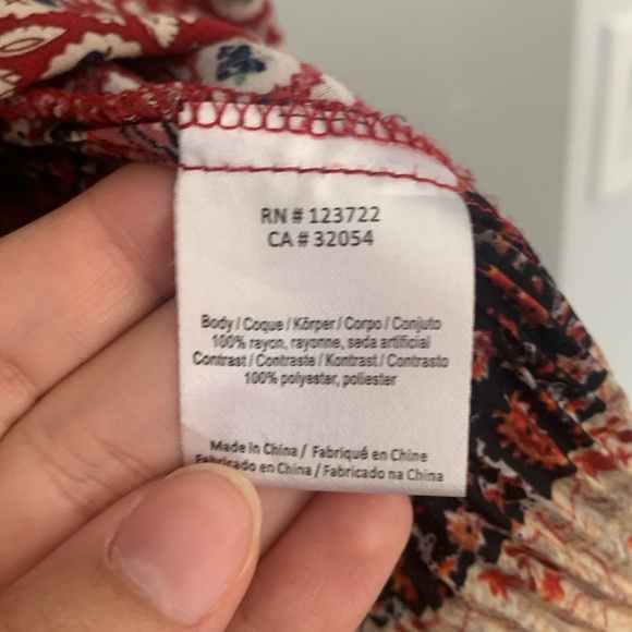 Anthropologie • One September Tamarosa Pleated Back Tank Top - Picture 3 of 4